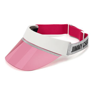 Jimmy Choo Calix Visor VK600 White/Silver/Rose